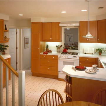 Traditional Kitchen Before and After