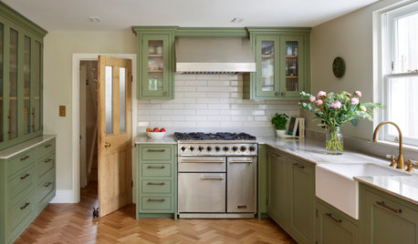 24 Ideas for Sage-coloured Kitchens
