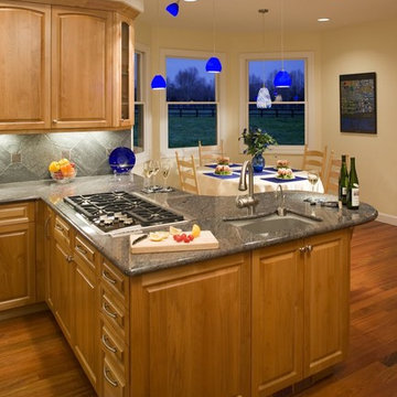 Traditional Kitchen For A Family That Cooks Together