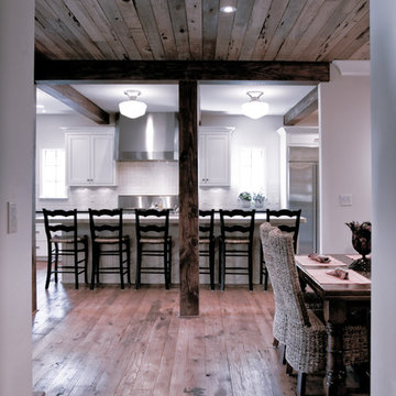 Traditional kitchen for a young family