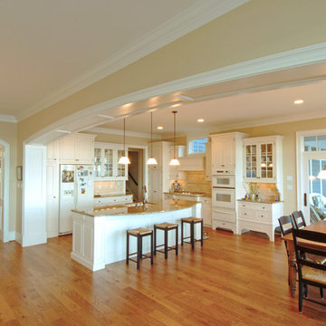 Traditional Kitchen in a Private Residence on the Chesapeake Bay