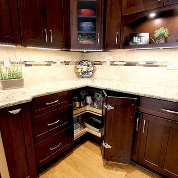 Traditional Kitchen: Medallion Cabinets with Cambria Bradshaw Countertops