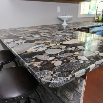 Traditional Kitchen Remodel with Custom Countertops