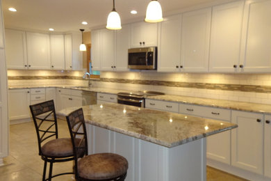 Traditional kitchen renovation (Greyslate provided construction services)