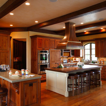 Traditional Kitchen with a Rustic Touch