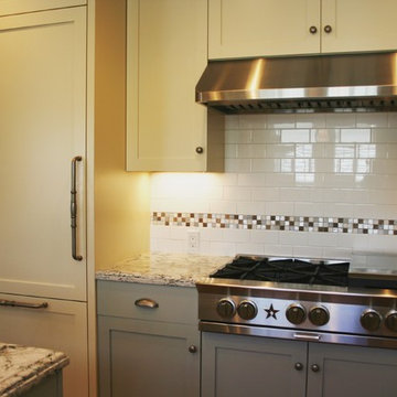 Traditional Kitchen with Bi-tonal Flare
