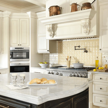 Traditional Kitchen with Custom Details