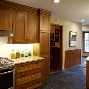Traditional meets Transitional Edge Kitchen