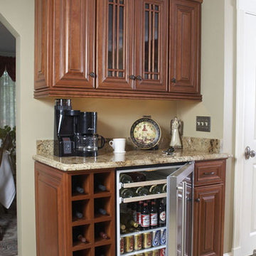 Traditional North Andover Cherry Kitchen
