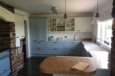 Inspiration for a traditional kitchen in Devon.