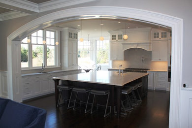 Inspiration for a classic kitchen in Boston.