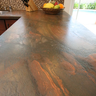 Traditional Two Tone Kitchen in Huntington Beach, CA