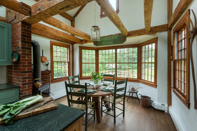 Elegant kitchen photo in Bridgeport