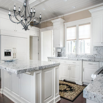 Traditional White Ice Granite Project