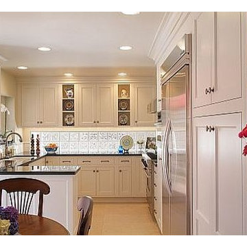 Traditional White Inset Kitchen