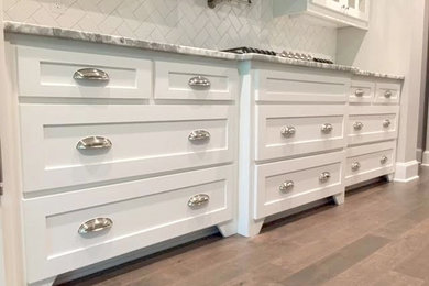 Traditional White Kitchen in Tyler, TX
