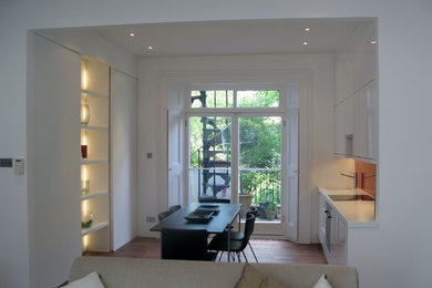 Photo of a contemporary kitchen in London.