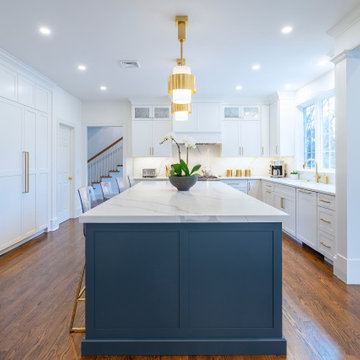 Transitional 1st Floor Remodel in Villanova, PA