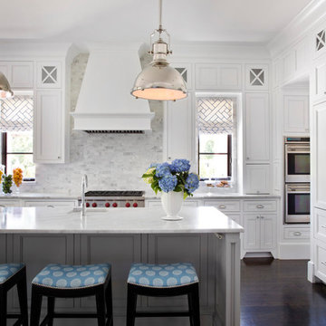 Transitional Blue + White