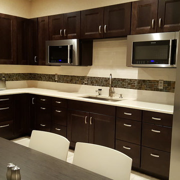 Transitional Commercial Kitchen Remodel