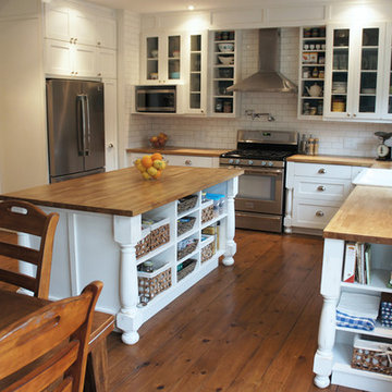 Transitional Craftsman Kitchen