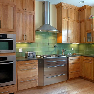 Transitional Family Kitchen