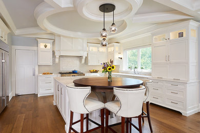 Transitional Family Kitchen