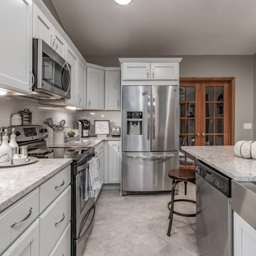 Transitional Farmhouse Kitchen West End, NC