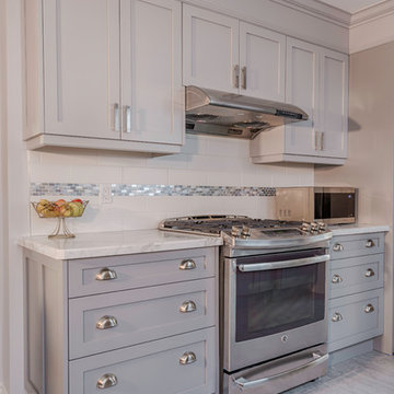 Transitional Galley Kitchen Remodel