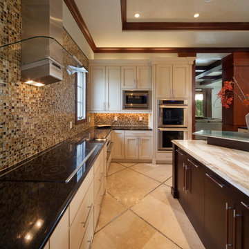 Transitional Home One - Kitchen