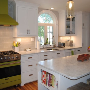 Transitional inset kitchen in Melrose
