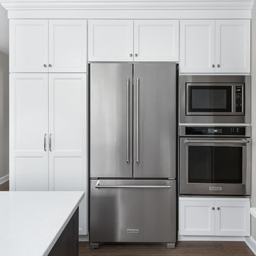 Transitional Kitchen & Laundry room Killdeer Remodel - Naperville