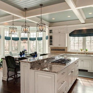 Transitional Kitchen by Crystal
