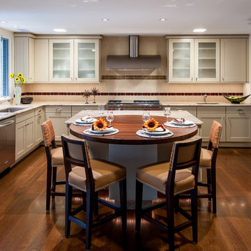 Transitional Kitchen - Danziger Design - Potomac, MD