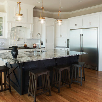 Transitional Kitchen Design by Dawn D Totty Designs
