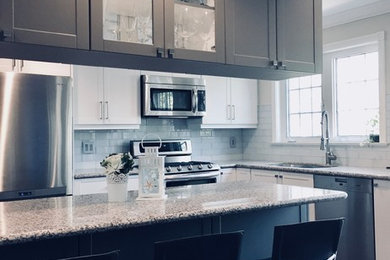 Kitchen - transitional kitchen idea in Toronto