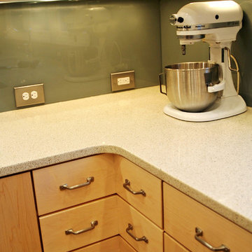 Transitional Kitchen in Historic Home Renovation, Corvallis, Oregon
