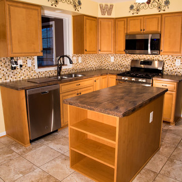 Transitional Kitchen in Italian Laminate in Forest Hill, MD