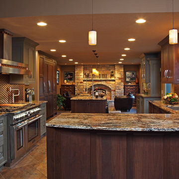 Transitional Kitchen / Main Floor Remodel, Victoria, MN
