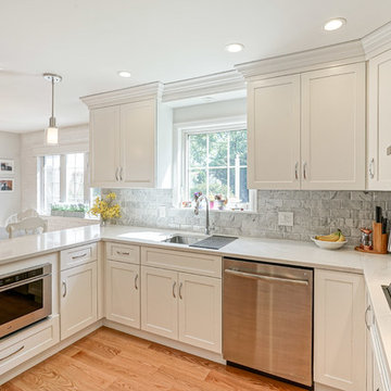 Transitional Kitchen on Pondview