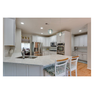 Transitional Kitchen Remodel Fredericksburg, VA by Reico Kitchen & Bath ...