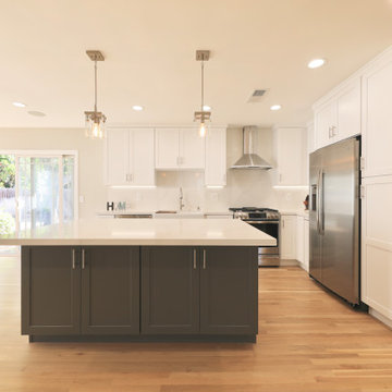 Transitional Kitchen Remodel - Sherman Oaks, CA