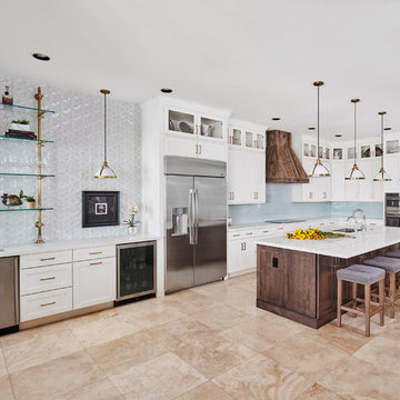 Transitional Kitchen Renovation in McDowell Mountain (Balthazor)