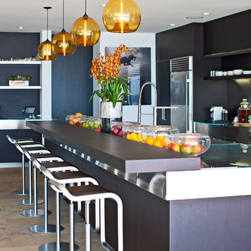Transitional Malibu beach front estate, California