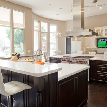 Transitional Meets Contemporary Kitchen