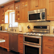 Natural Cherry Cabinets