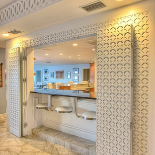 Transitional Remodel with Geometric Trim