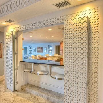 Transitional Remodel with Geometric Trim