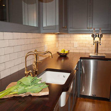 Transitional Shaker Heights Kitchen Remodel