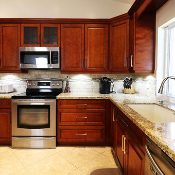 Transitional Simple Kitchen
